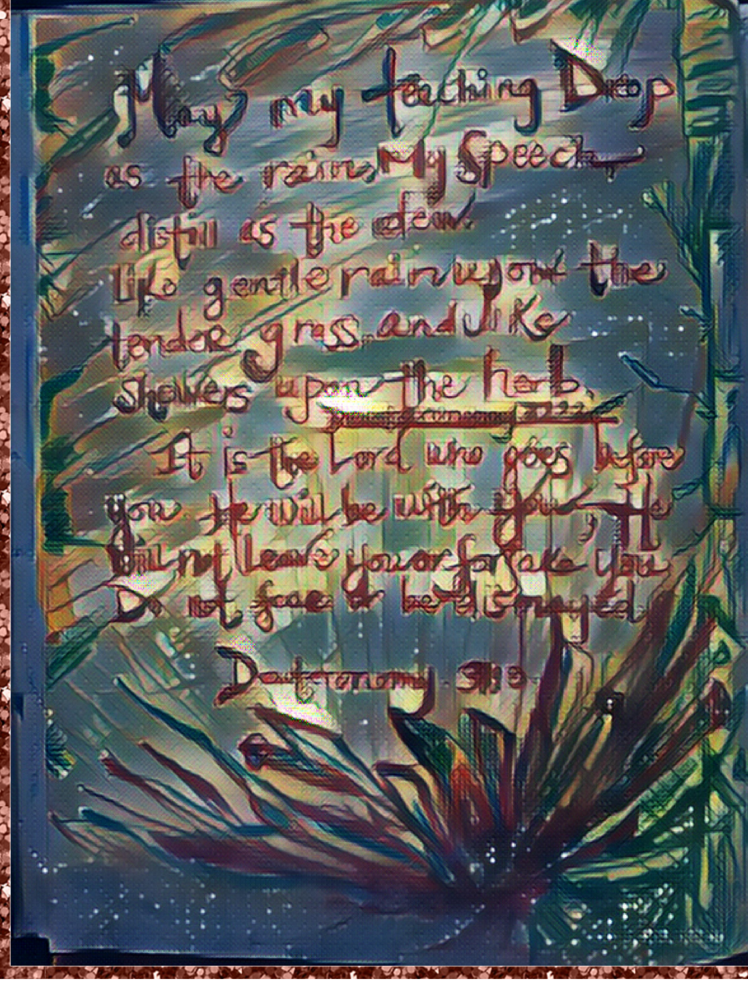 Do not fear or be dismayed.